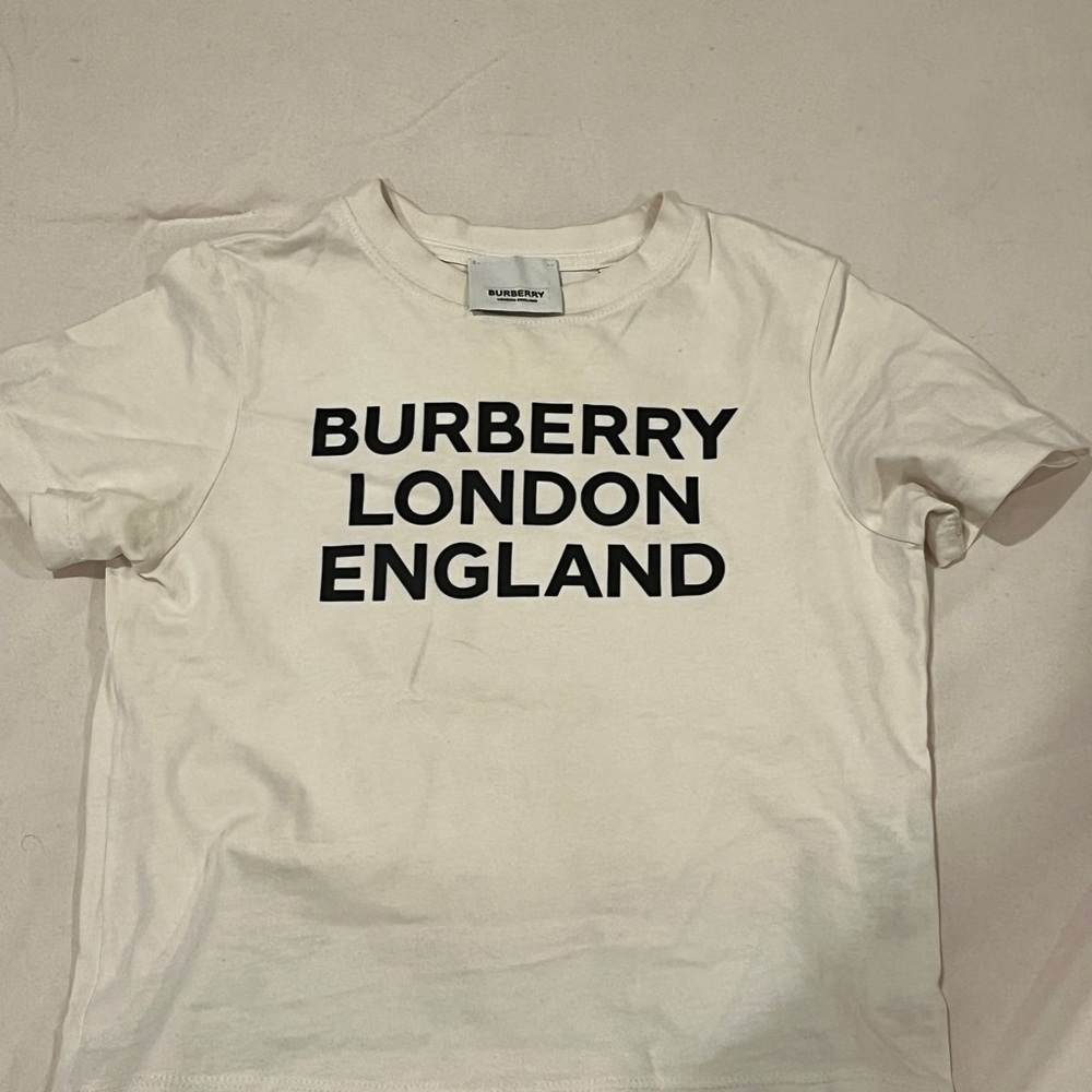 Authentic Burberry White T-Shirt
